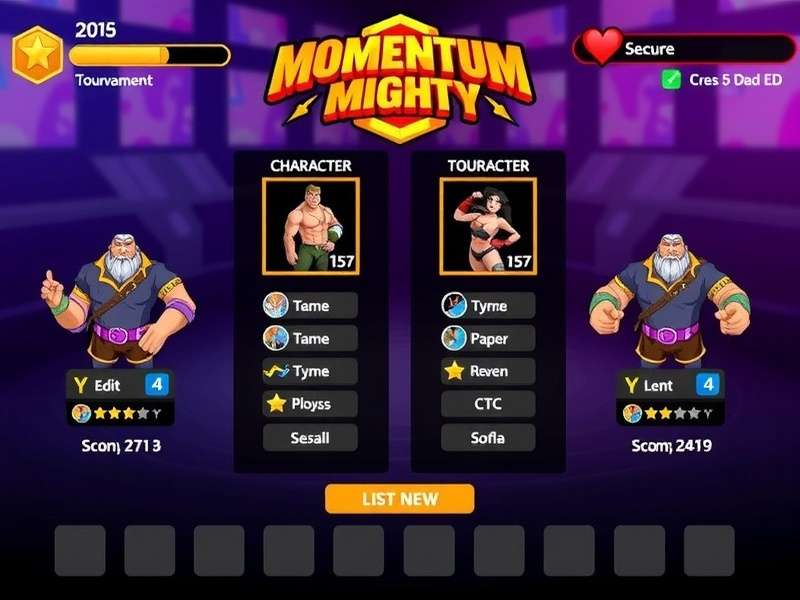 Momentum Mighty Game Screenshot